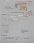Accusé de reception de la demande d'un permis de construire